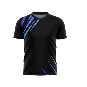 เสื้อฟุตบอลทีมชายแบบสั่งทำพร้อมโลโก้ OEM - ระบายอากาศได้ดี เป็นมิตรกับสิ่งแวดล้อม แห้งเร็ว ผลิตจากโพลีเอสเตอร์ 100% แขนสั้น คอกลม ทรงปกติ - Product Image 5