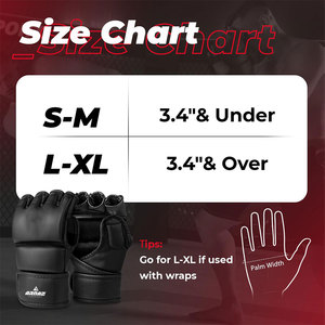 ถุงมือ MMA รุ่นใหม่ พร้อมดีไซน์ตามหลักสรีรศาสตร์ ปิดด้วยตะขออย่างแน่นหนา เหมาะสำหรับการฝึกซ้อมแบบ Grappling และ Pad Work - Product Image 6