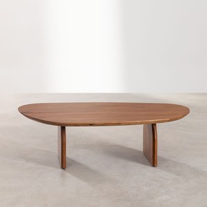 Vandana Hexa Lunaris Coffee <b>table</b> in acacia wood (135x80 cm) Bedum - Product Image 3