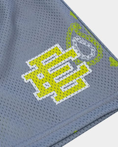 Pantalones Cortos Deportivos Básicos de Verano para Hombre, Nueva Moda, 5 Pulgadas de Entrepierna, Estampado por Transferencia Térmica, Malla de Baloncesto Personalizada, 100% Poliéster de Secado Rápido - Product Image 4