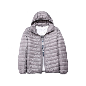 Venta al por mayor 2024 nuevo diseño de los hombres de ajuste suelto hinchado cremallera chaquetas lado interior acolchado extendido chaqueta para clima frío chaquetas de talla grande - Product Image 5