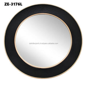 Espejo de Pared Decorativo con Cuerda Metálica Iluminada y Patrón Vertical para Decoración del Hogar - Diseño Moderno con Interruptor Táctil y Función para Colgar - Product Image 4