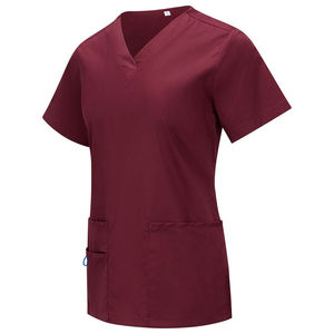 Uniforme de Enfermería Moderno, Blusa Médica con Cuello en V para Trabajadores de Hospitales y del Sector Sanitario - Product Image 2