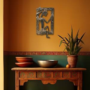 Handmade 6-Inch <b>Small</b> Vintage Tribal <b>Mirror</b> Lady Home Decor Wall Hanging Item - Product Image 4