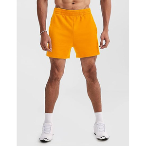 Short de sport en tissu doux et respirant, séchage rapide, bande extensible avec cordon de serrage, deux poches latérales - Product Image 4