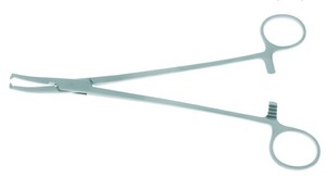 Pince à peritoneum FAURE Jean-Louis NSI-JD-6003 20 cm en acier inoxydable dentée pour kit chirurgical - Product Image 3