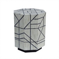 Décoration d'intérieur de luxe moderne, artisanale, sculptée à la main, avec incrustations colorées, écologique, imperméable, durable, style antique, pour anniversaire
