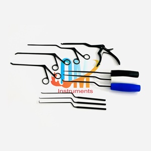 Ensemble d'instruments de chirurgie spinale minimalement invasive en acier inoxydable de haute qualité OldMed Instruments pour chirurgie lombaire postérieure personnalisée - Product Image 2
