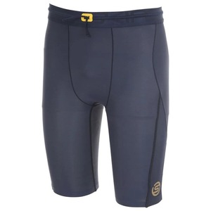 Wholesale Custom Logo <b>Men</b> <b>Compression</b> <b>Shorts</b> Solid Mid Elastic Waist Breathable Quick Dry Spandex/Polyester - Product Image 4