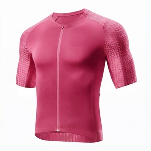 Uniforme de Ciclismo Unisex de Diseño Personalizado, Parte Delantera Corta, 100% Poliéster, Antibacteriano, Transpirable y Ajustable - Product Image 1