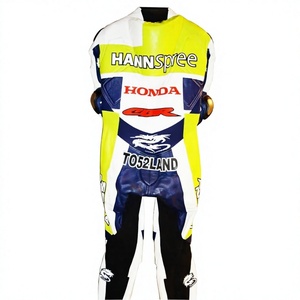 Traje de Motociclismo James Toseland Zonda de 1 Pieza en Cuero Vacuno/Canguro para Pista/Conducción, para Motociclistas Profesionales - Product Image 2