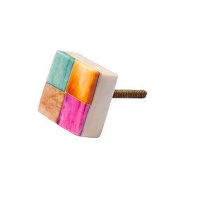 Perillas de Puerta Interiores Contemporáneas Hechas a Mano, Hueso Pulido y Madera Ecológica, Producto Artesanal Natural Moderno y Elegante - Product Image 6