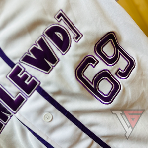 <b>Custom</b> Logo Color Baseball <b>Softball</b> Jersey Set Heat-Transfer Printed Breathable Quick Dry 100% Polyester Unisex Sports <b>Uniform</b> - Product Image 4