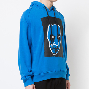 Sweat à capuche surdimensionné en coton et polyester imprimé pour homme, vêtements de sport personnalisés ODM, hiver, avec motif, respirant et personnalisable - Product Image 5