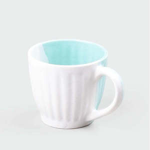Stunning Vintage Pastel-Coloured Ceramic <b>Tea</b> <b>Cup</b> Set 6 Durable Porcelain 200ml Capacity Custom Cute Handle for Afternoon <b>Tea</b> - Product Image 5