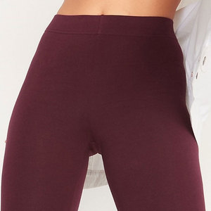 Modern Fit Women <b>Leggings</b> Soft Cotton Blend <b>With</b> Elastic Waist And Slim Design For <b>Workout</b> Use Yoga <b>Leggings</b> - Product Image 4