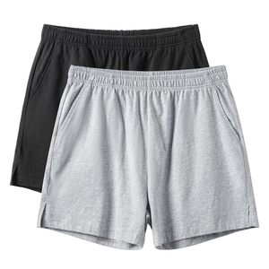 <b>Light</b> Weight 100% Cotton Shorts 4 inch Pajama Lightweight Cotton <b>Sleep</b> Bottoms with Pockets - Product Image 1