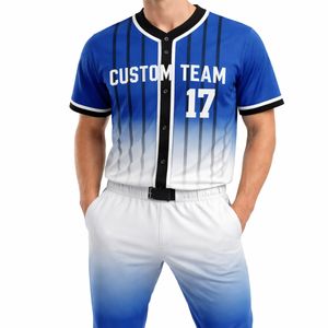 Uniforme de baseball pour homme au design élégant, design moderne uni, manches courtes, taille élastique, ajustement sécurisé, respirant, séchage rapide - Product Image 2