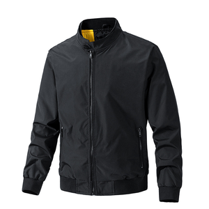 Custom <b>Fleece</b> Bomber <b>Jacket</b> Men Blank Comfortable Wholesale Zipper Closure With Custom Fabric Long Sleeve <b>Work</b> Aviation <b>jackets</b> - Product Image 2