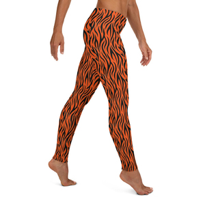 Leggings de yoga personnalisés sublimés pour femmes, taille haute, extensibles, respirants, imprimés, pour la gym et le fitness, OEM - Product Image 1