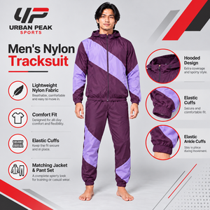 Chándal de Nailon Duradero para Hombre, Confeccionado con Tela Resistente, Ofrece un Ajuste Cómodo y una Sensación Suave, Chándal de Nailon para Hombre para Ropa Deportiva - Product Image 6