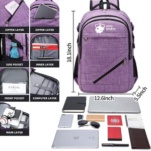 Mochila escolar transpirable, cómoda, ligera, con diseño nuevo, impermeable, con cremallera suave, con logotipo personalizado, precio al por mayor, del mejor proveedor. - Product Image 3