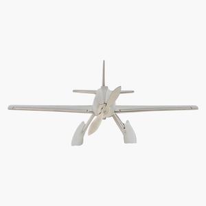 Modèle d'avion décoratif en alliage métallique moulé sous pression 1:100 avec support, articles cadeaux, autres produits de décoration intérieure - Product Image 5