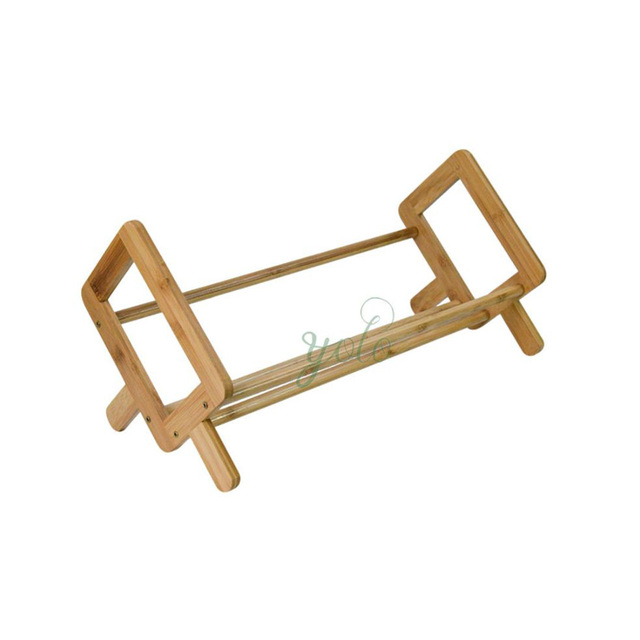 Creative Wooden CD Organizer Rack Minimalist Display Stand for CDs, DVDs & Small Media Collections
