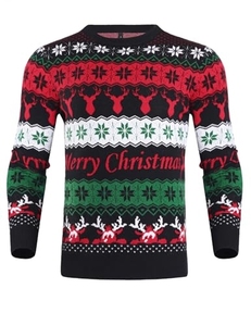 Premium Herren-Skispullover Warmer Winter-Pullover Weicher Bequemer Atmungsaktiver Vintage-Strickpullover für Kaltes Wetter Outdoor-Bekleidung - Product Image 1