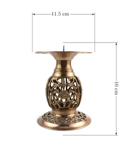 Aluminium Metal Rustic <b>Candle</b> Holder <b>Candle</b> Stand for Lighting and Home Decoration <b>Set</b> Stylish Decorative <b>Candle</b> Jar Holder - Product Image 2