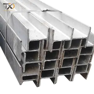 Low price bridge big size pile 125x70mm q235b q345e i beam structure beams iron steel h beam