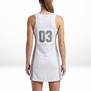 Women <b>Netball</b> Jersey Sublimation Ladies V-Neck <b>Netball</b> Jersey Women's Sleeveless <b>Netball</b> Jersey Women <b>Netball</b> Jersey Quick Dry - Product Image 2