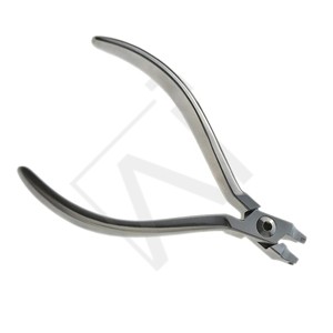 Accuram Dental Crimpable Hook Plier 13.5cm Orthodontic Crimping Tool Stainless Steel Hook Plier for Archwire <b>Bracket</b> Adjustment - Product Image 2
