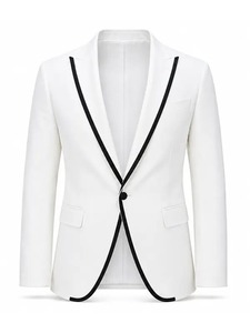 Chaqueta de Cuero John Legend Gold Gala - Ropa Urbana Ecológica y Resistente al Viento en Cuero 100% Original - Product Image 1