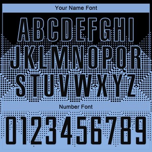 Custom <b>Light</b> Blue Black <b>Neck</b> Sublimation Mesh Polyester/Cotton Basketball Suit Jersey Professional Athletic Training Uniform for - Product Image 3