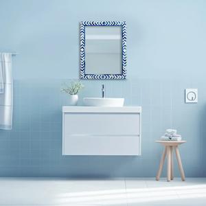 Marco de Espejo con Incrustaciones de Hueso, Diseño Floral, Hecho a Mano, Moderno y Ecológico, Decoración de Pared de Lujo para Dormitorio o Sala de Estar, AL MALIK CRAFT - Product Image 5