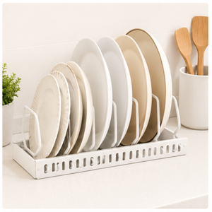 <b>Pot</b> and Pan Organizer Rack for Kitchen Cabinet Expandable Carbon Steel Cookware Storage <b>Holder</b> for Frying Pans Lids and Bakeware - Product Image 4