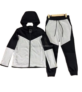 ชุดวอร์มฟุตบอลผู้ชาย Mono Riders 2024 รุ่นสั่งทำพิเศษ พร้อมซิปผ้า Tech Fleece ดีไซน์ 2 in 1 สำหรับฤดูหนาว พิมพ์ลายโลโก้ เสื้อฮู้ดสำหรับวิ่งออกกำลังกาย - Product Image 3