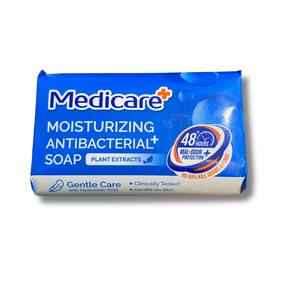 Detergente Sólido Antibacterial Ecológico Medicare con Extractos de Plantas para Uso en Baño, Hidratante y Cuidado Suave - Product Image 1