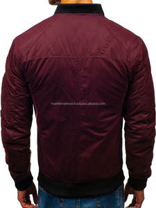 Chaquetas y abrigos informales para hombre, Cazadora bomber con cremallera y botón, primavera y otoño, 2021 - Product Image 4
