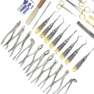 German 75 <b>pc</b> oral dental surgery extracting elevators forceps instrument kit <b>set</b> IN HIGH QUALITY GERMAN STAINLESS STEEL - Product Image 4