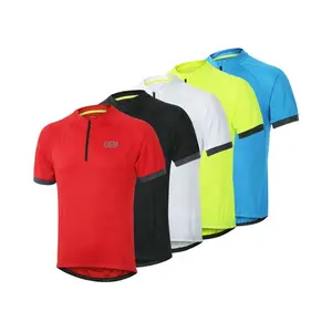 Camisa de ciclismo masculina, camisa para homens de alta qualidade feita em tecido quicksecagem