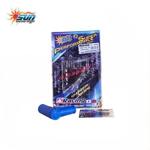 หัวเทียน SUN RACING MIO100 MO100-IGN001 สีน้ำเงินใหม่ วัสดุเบกาไลท์ แรงดันสูง 90 โวลต์ อะไหล่จุดระเบิดยามาฮ่า ผลิตในไต้หวัน - Product Image 5