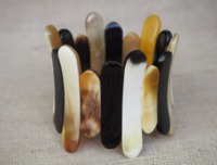 Bracelet pour femmes Belladec BI-WT941, fait main, classique, écologique, en corne de buffle polie, taille personnalisée, haute qualité