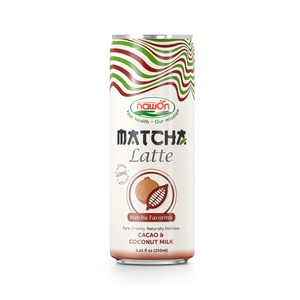 Xu Hướng Nóng Khỏe Mạnh Matcha Latte Đồ Uống Với Hạt Sữa 250Ml Có Thể Bán Chính-OEM Nhãn Hiệu Riêng Miễn Phí Mẫu Matcha Mềm Đồ Uống - Product Image 3