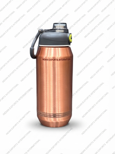 ขวดน้ำกีฬาทองแดงจาก Indian exports international (ทองแดงบริสุทธิ์รับรองมาตรฐาน) - Product Image 1
