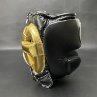 Ensemble de sparring haut de gamme No Boxing No Life, gants d'entraînement en cuir véritable, protège-tête à sangle réglable, protège-glandes, best-seller