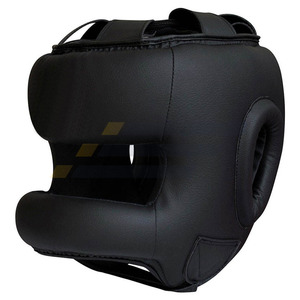 High Quality Leather Made <b>Head</b> Guards For Sale Boxing Professional <b>Training</b> <b>Head</b> Guard Men For Boxing Use - Product Image 3