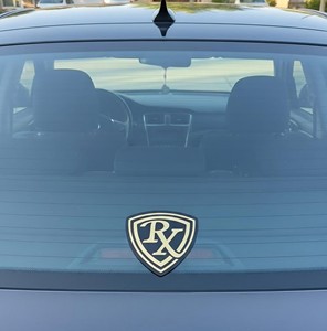 Chrome Golden Metallic UV Resistant Outdoor Decal Stickers Custom Shield Logo <b>Vinyl</b> Stickers for Cars & Branding - Product Image 2