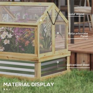 Flower Bed Greenhouse for Garden for Growing & Protecting Your Plants - Product Image 3
